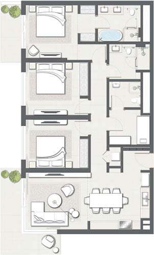 Apartment, Type 1A