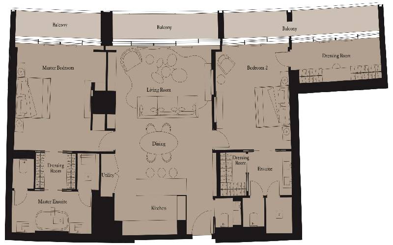 2-Bedroom Apartment