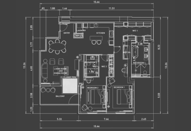 2-Bedroom Apartment