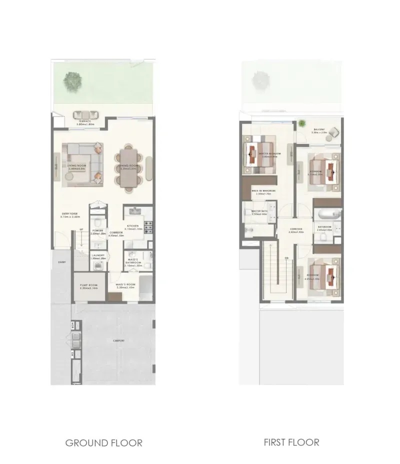 3-Bedroom Townhouse