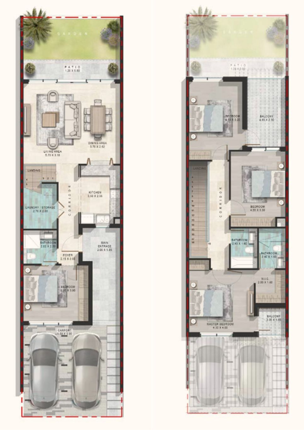 4-Bedroom Townhouse