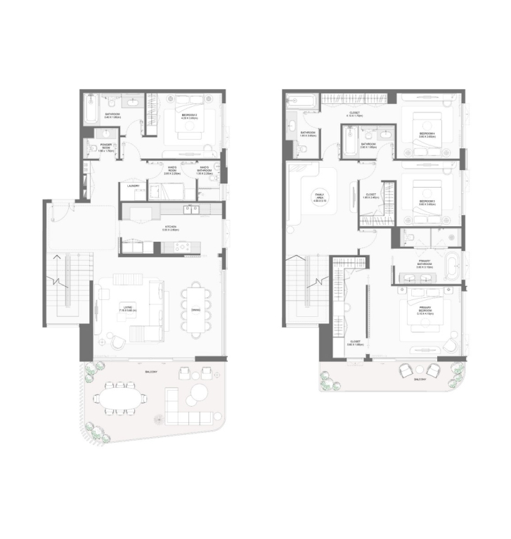 4-Bedroom Apartment