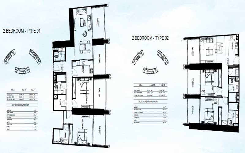 2-Bedroom Apartment